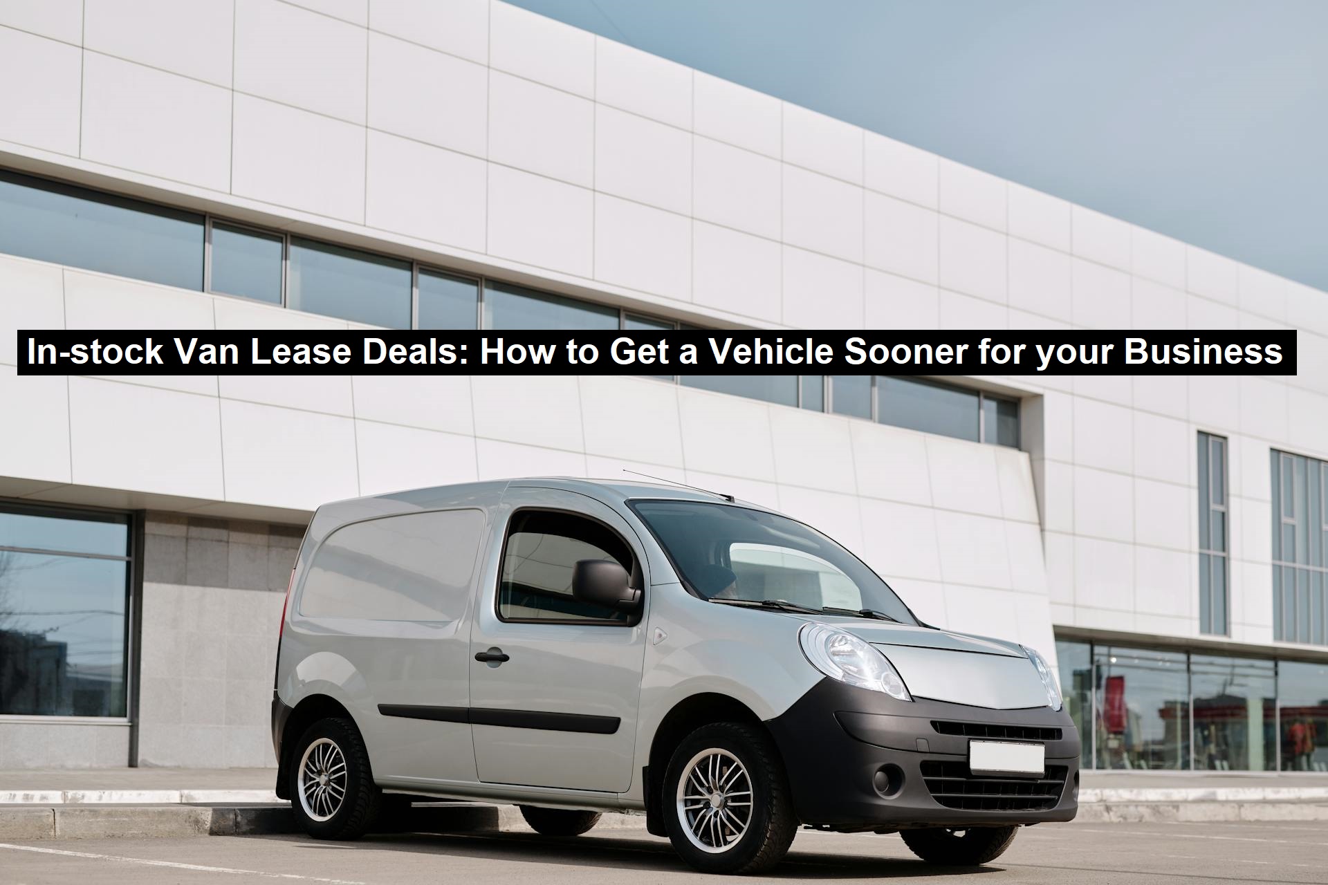 Van Lease Deals